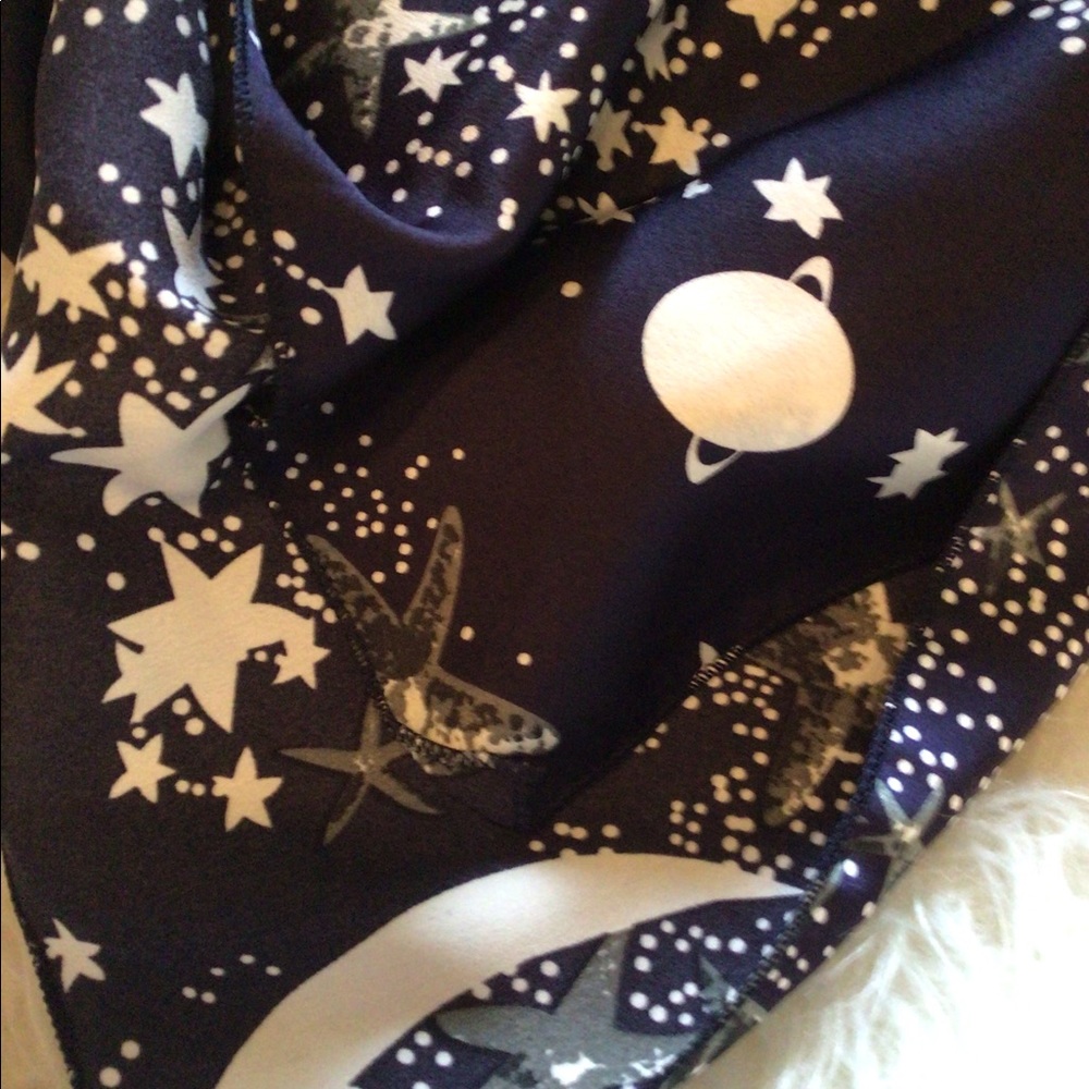 RARE 1 left sale Olive & Pique celestial scarf NO HAT - Picture 4 of 4